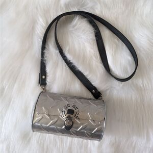 RARE Harley Davidson Chrome Metal Hand Made Bag Purse HTF